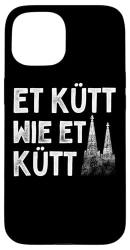 Köln Et Kütt Wie Et Kütt Kölsch Karneval Kölner Grundgesetz Hülle für iPhone 15 Köln Et Kütt Wie Et Kütt Kölsch Karneval Kölner Grundgesetz Hülle für iPhone 15 von Köln Outfits Für Echte Kölner Zu Karneval In Kölle