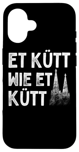 Köln Et Kütt Wie Et Kütt Kölsch Karneval Kölner Grundgesetz Hülle für iPhone 16 Köln Et Kütt Wie Et Kütt Kölsch Karneval Kölner Grundgesetz Hülle für iPhone 16 von Köln Outfits Für Echte Kölner Zu Karneval In Kölle