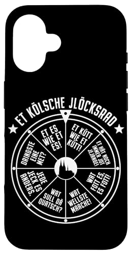 Köln Glücksrad Et Kölsche Jlöcksrad Et Kütt Kölner Karneval Hülle für iPhone 16 Köln Glücksrad Et Kölsche Jlöcksrad Et Kütt Kölner Karneval Hülle für iPhone 16 von Köln Outfits Für Echte Kölner Zu Karneval In Kölle