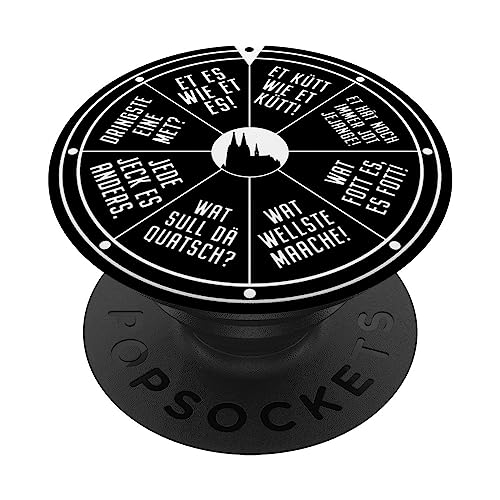 Köln Glücksrad Et Kölsche Jlöcksrad Et Kütt Kölner Karneval PopSockets Klebender PopGrip Köln Glücksrad Et Kölsche Jlöcksrad Et Kütt Kölner Karneval PopSockets Klebender PopGrip von Köln Outfits Für Echte Kölner Zu Karneval In Kölle