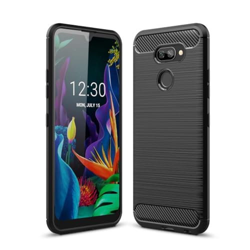 König Design Handhülle kompatibel mit LG K40S Schutzhülle Case Cover Cartbon Optik Schwarz von König Design
