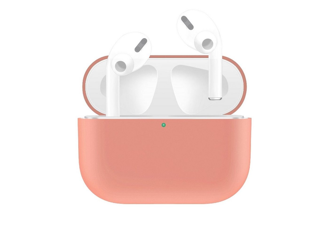 König Design Handyhülle Apple AirPods Pro, Schutzhülle für Apple AirPods Pro Handy Hülle Silikon Tasche Case Cover Rosa von König Design