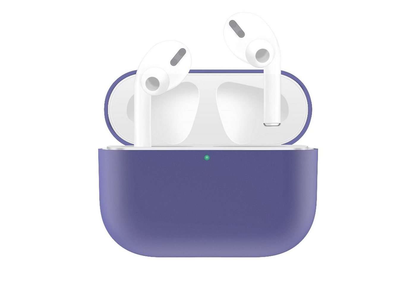 König Design Handyhülle Apple AirPods Pro, Schutzhülle für Apple AirPods Pro Handy Hülle Silikon Tasche Case Cover Violett König Design Handyhülle Apple AirPods Pro, Schutzhülle für Apple AirPods Pro Handy Hülle Silikon Tasche Case Cover Violett von König Design