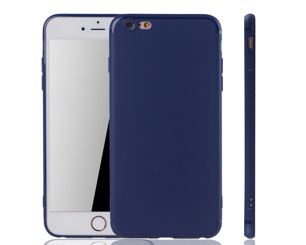 König Design Handyhülle Apple IPhone 6 Plus / 6s Plus, Apple IPhone 6 Plus / 6s Plus Handyhülle Backcover Blau von König Design