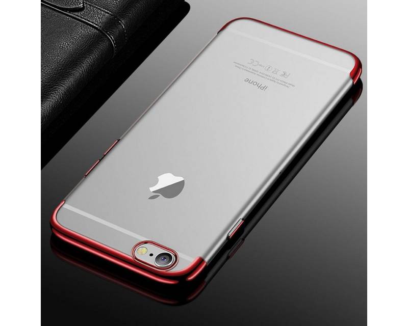 König Design Handyhülle Apple IPhone 6 Plus / 6s Plus, Apple IPhone 6 Plus / 6s Plus Handyhülle Backcover Rot von König Design
