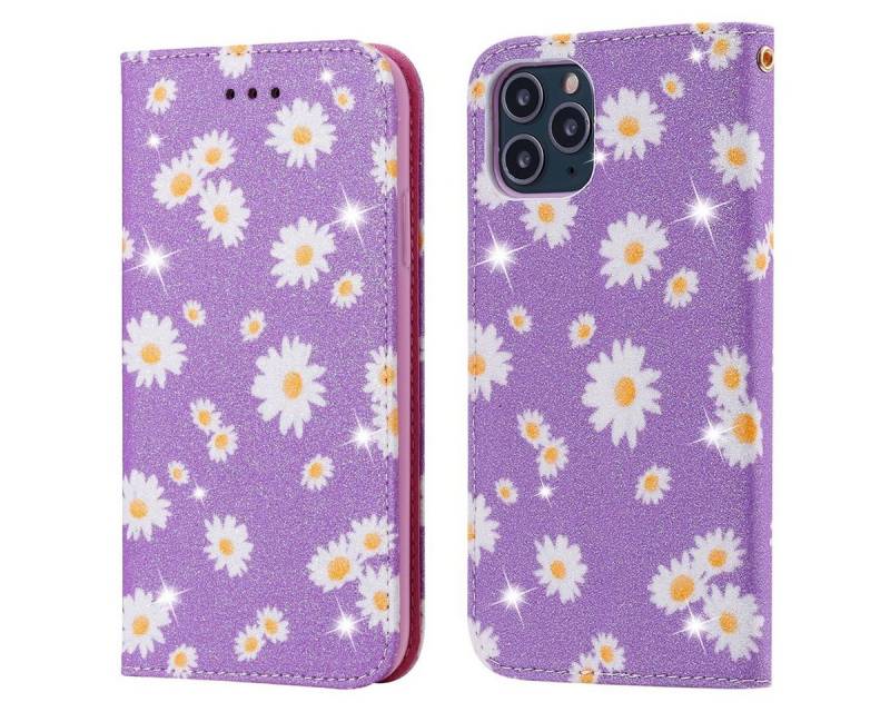 König Design Handyhülle Apple iPhone 11 Pro, Schutzhülle Schutztasche Case Cover Etuis Wallet Klapptasche Bookstyle von König Design
