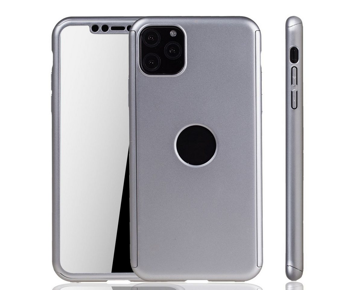 König Design Handyhülle Apple iPhone 11 Pro Max, Apple iPhone 11 Pro Max Handyhülle 360 Grad Schutz Full Cover Silber König Design Handyhülle Apple iPhone 11 Pro Max, Apple iPhone 11 Pro Max Handyhülle 360 Grad Schutz Full Cover Silber von König Design
