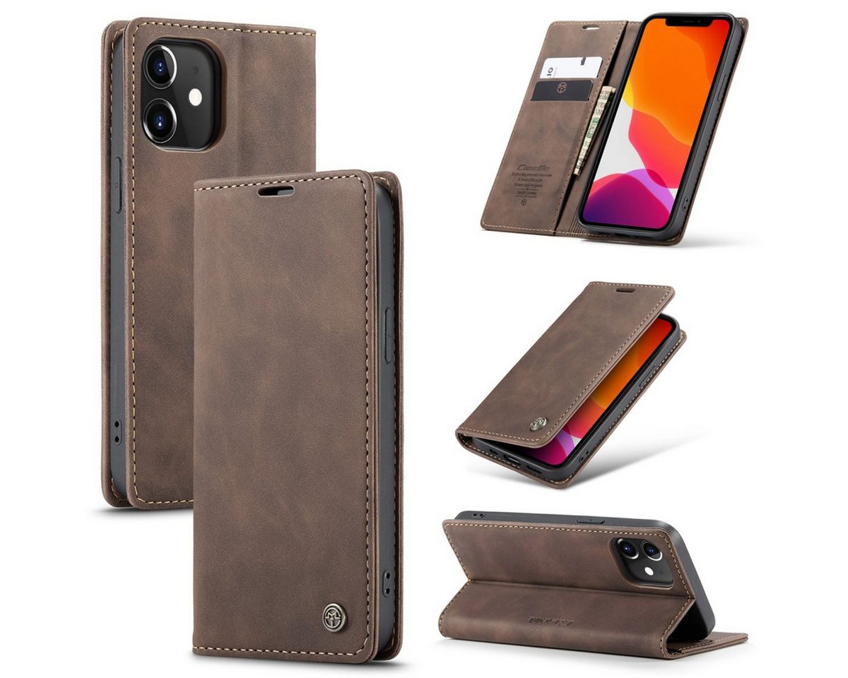 König Design Handyhülle Apple iPhone 12 / 12 Pro, Schutzhülle Schutztasche Case Cover Etuis Wallet Klapptasche Bookstyle König Design Handyhülle Apple iPhone 12 / 12 Pro, Schutzhülle Schutztasche Case Cover Etuis Wallet Klapptasche Bookstyle von König Design