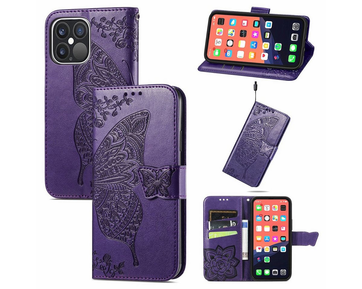 König Design Handyhülle Apple iPhone 13 Pro, Schutzhülle Schutztasche Case Cover Etuis Wallet Klapptasche Bookstyle König Design Handyhülle Apple iPhone 13 Pro, Schutzhülle Schutztasche Case Cover Etuis Wallet Klapptasche Bookstyle von König Design