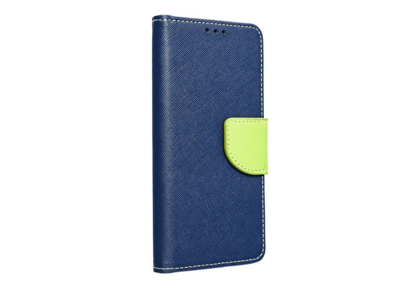 König Design Handyhülle Apple iPhone 13 Pro Max, Apple iPhone 13 Pro Max Tasche Handy Hülle Schutz-Cover Flip-Case mit Kartenfach Blau von König Design