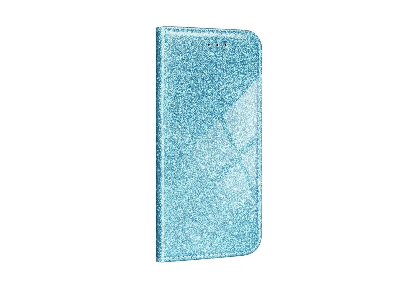 König Design Handyhülle Apple iPhone 13 Pro Max, Apple iPhone 13 Pro Max Tasche Handy Hülle Schutz Cover mit Kartenfach Glitzer Blau König Design Handyhülle Apple iPhone 13 Pro Max, Apple iPhone 13 Pro Max Tasche Handy Hülle Schutz Cover mit Kartenfach Glitzer Blau von König Design