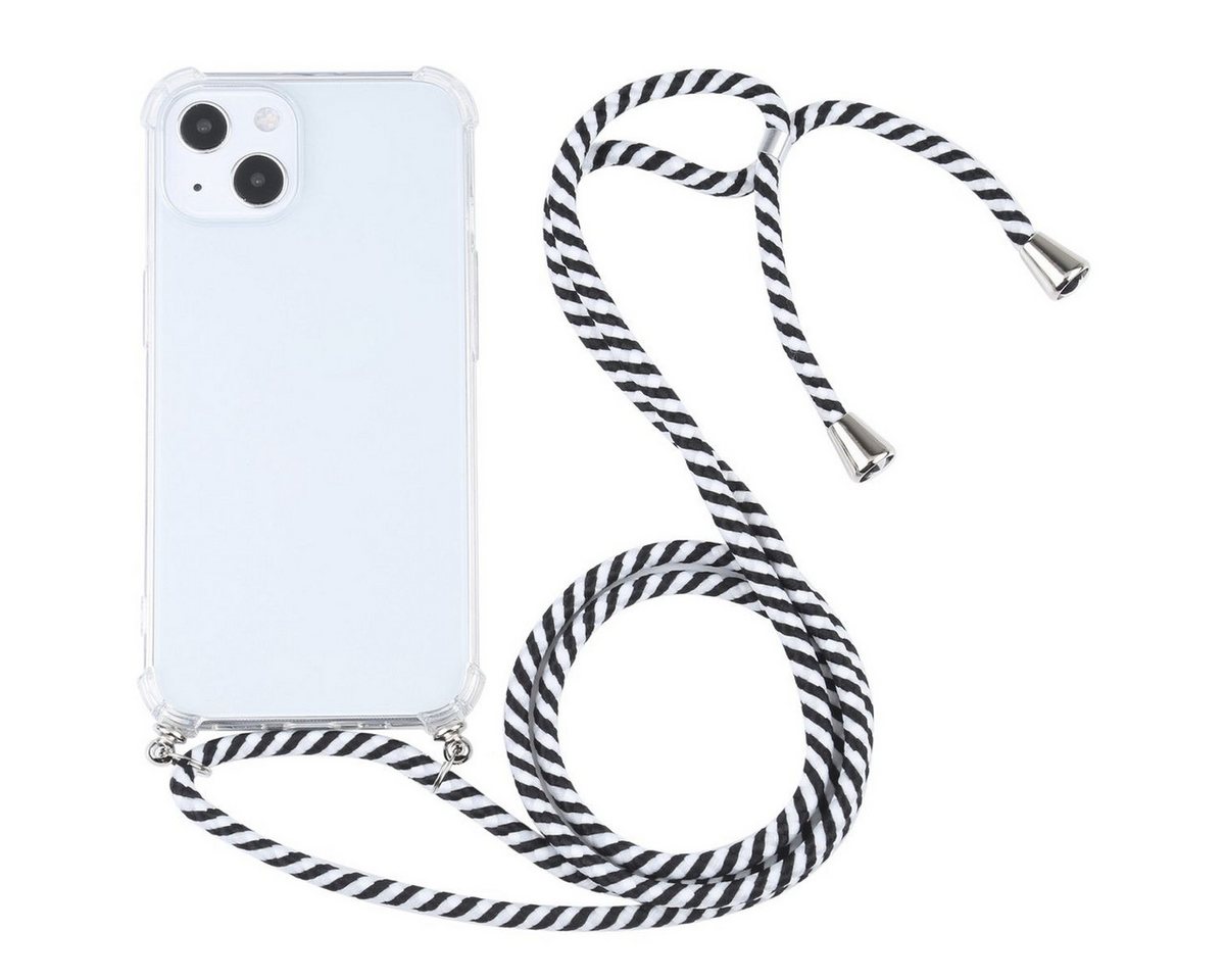 König Design Handyhülle Apple iPhone 13 mini, Handykette Schutzhülle Case Cover Backcover Etuis von König Design