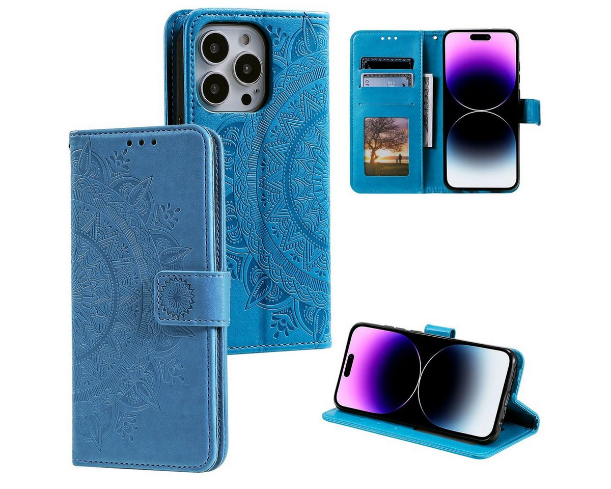 König Design Handyhülle Apple iPhone 16 Pro, Schutzhülle Schutztasche Case Cover Etuis Wallet Klapptasche Bookstyle König Design Handyhülle Apple iPhone 16 Pro, Schutzhülle Schutztasche Case Cover Etuis Wallet Klapptasche Bookstyle von König Design