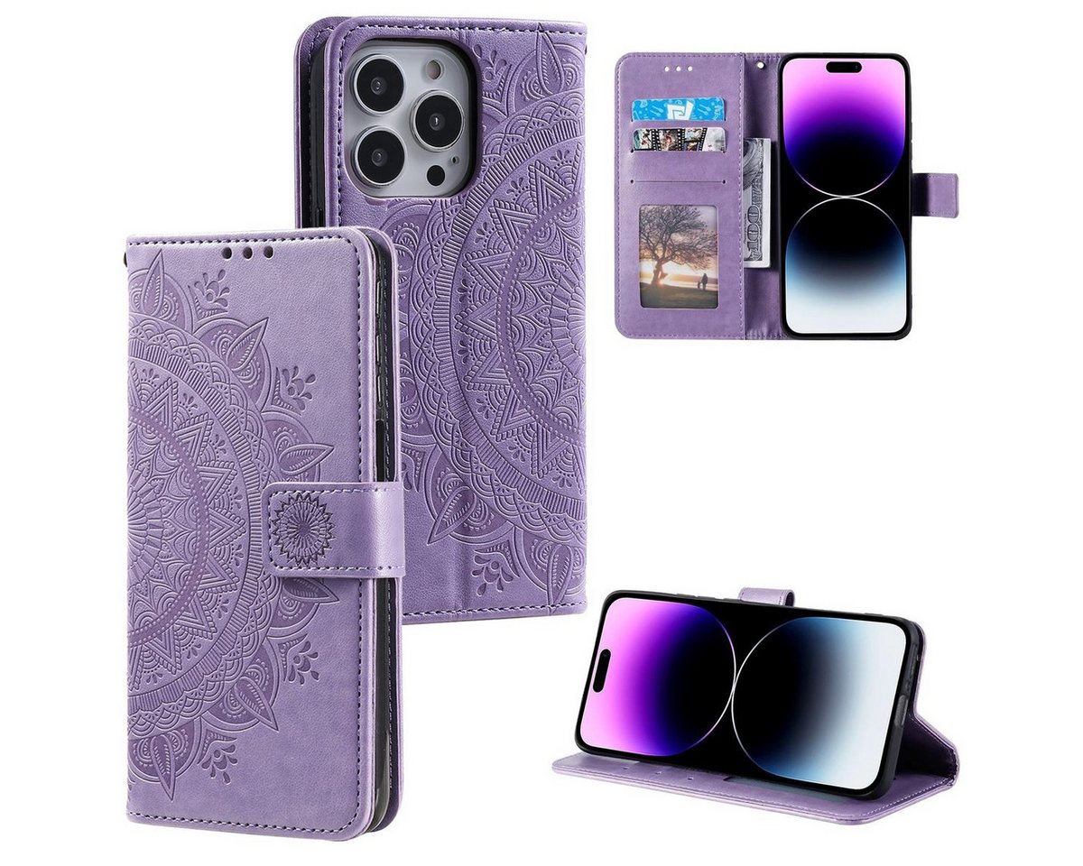 König Design Handyhülle Apple iPhone 16 Pro Max, Schutzhülle Schutztasche Case Cover Etuis Wallet Klapptasche Bookstyle König Design Handyhülle Apple iPhone 16 Pro Max, Schutzhülle Schutztasche Case Cover Etuis Wallet Klapptasche Bookstyle von König Design