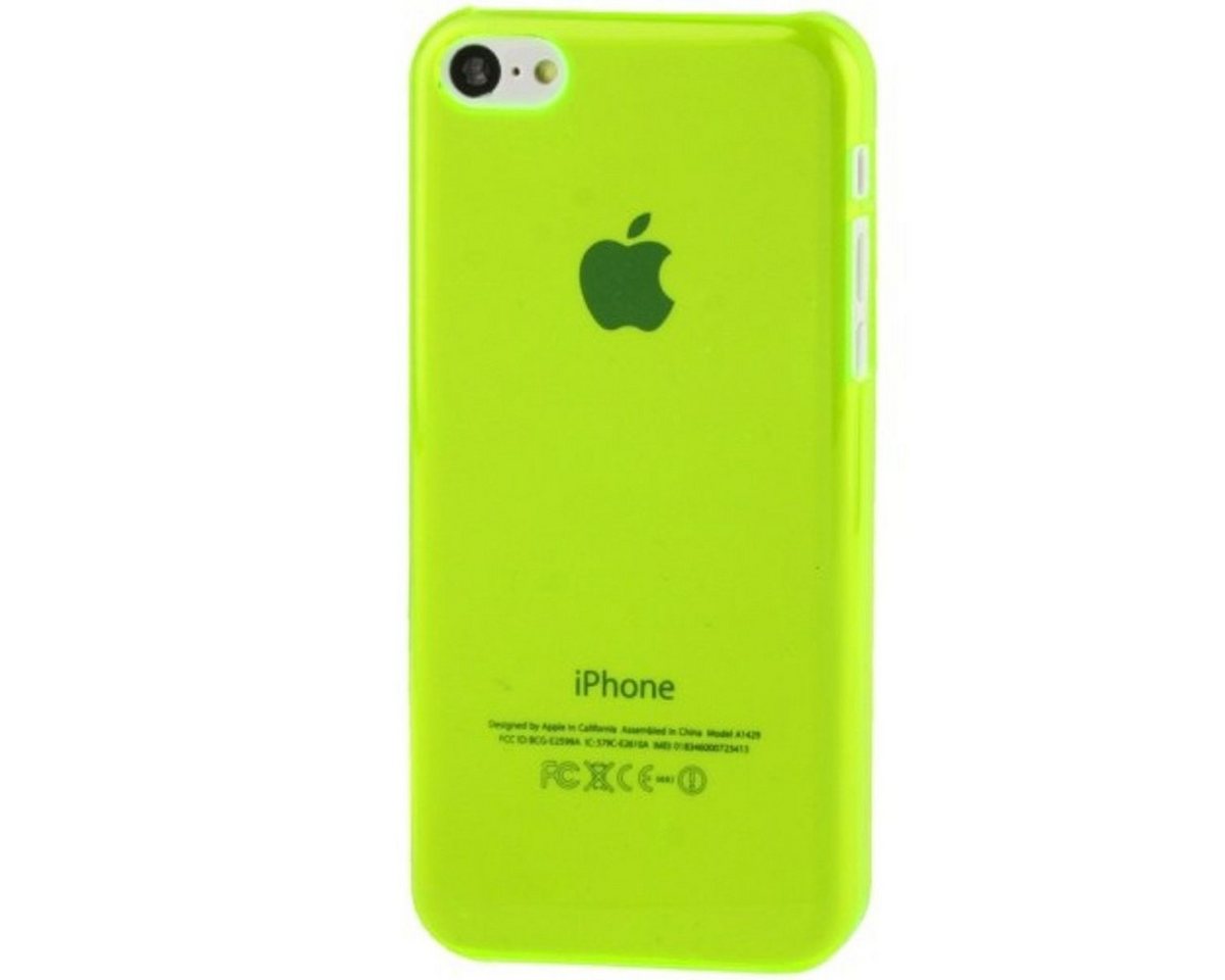 König Design Handyhülle Apple iPhone 5c, Apple iPhone 5c Handyhülle Backcover Grün von König Design