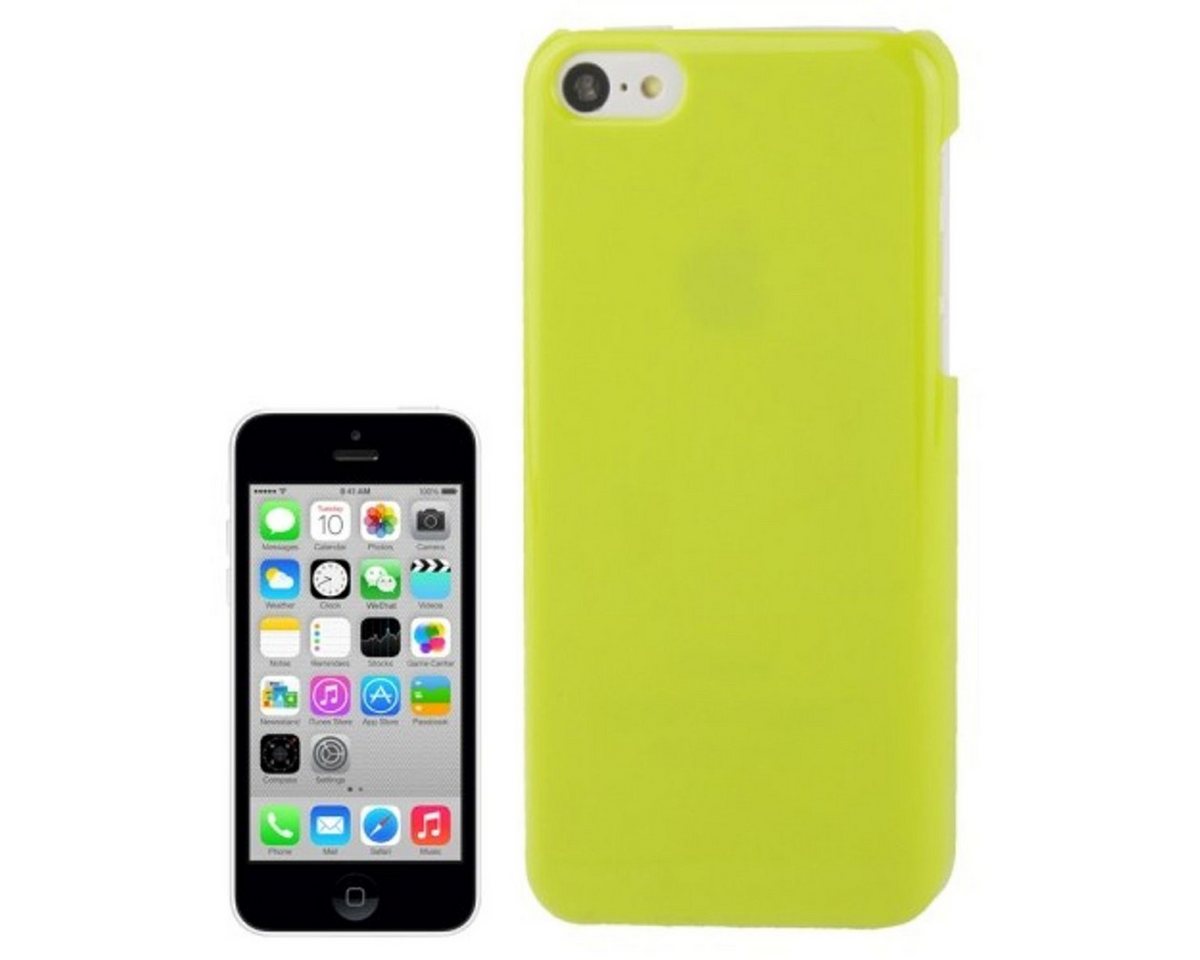 König Design Handyhülle Apple iPhone 5c, Apple iPhone 5c Handyhülle Backcover Grün von König Design