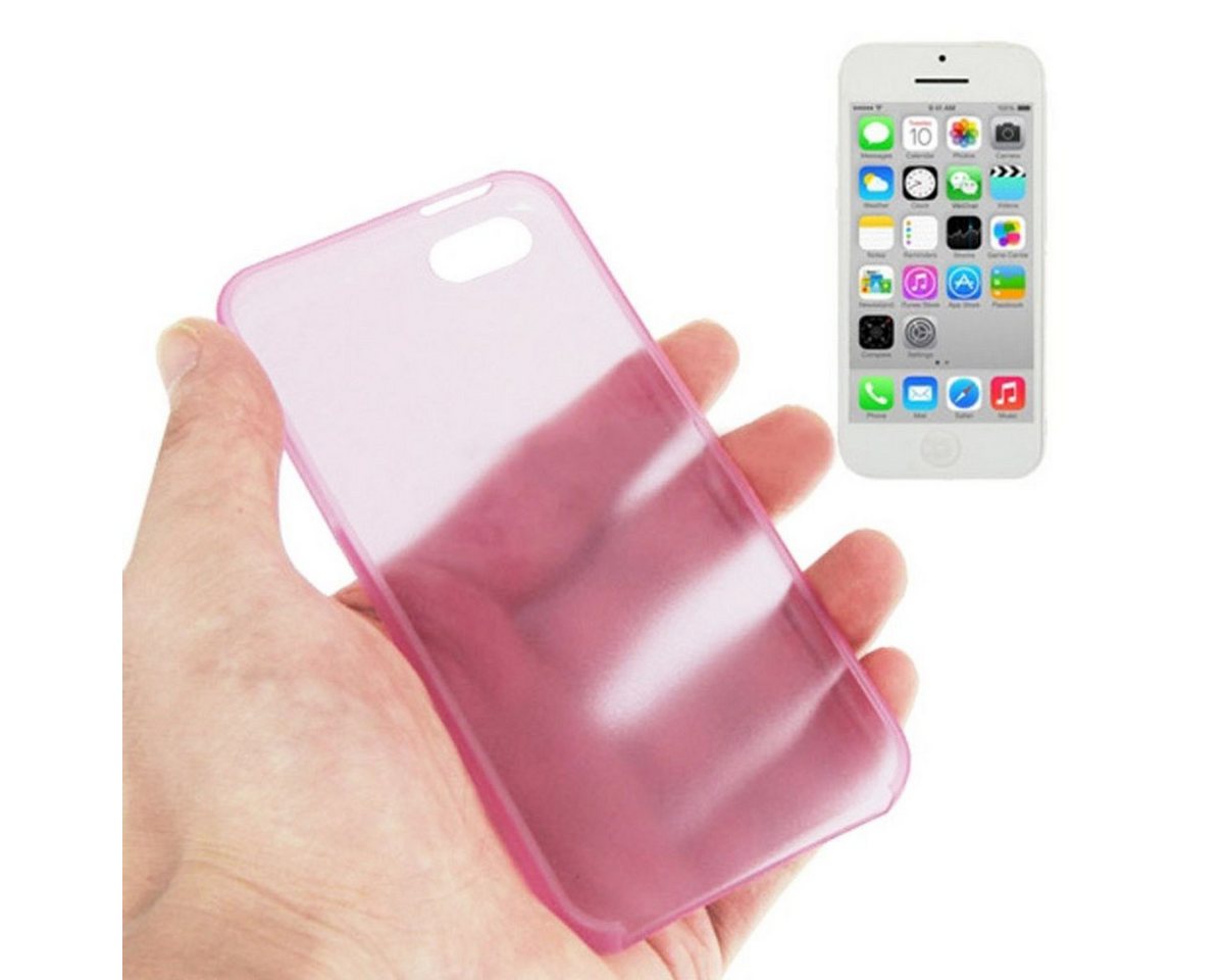 König Design Handyhülle Apple iPhone 5c, Apple iPhone 5c Handyhülle Backcover Rosa König Design Handyhülle Apple iPhone 5c, Apple iPhone 5c Handyhülle Backcover Rosa von König Design
