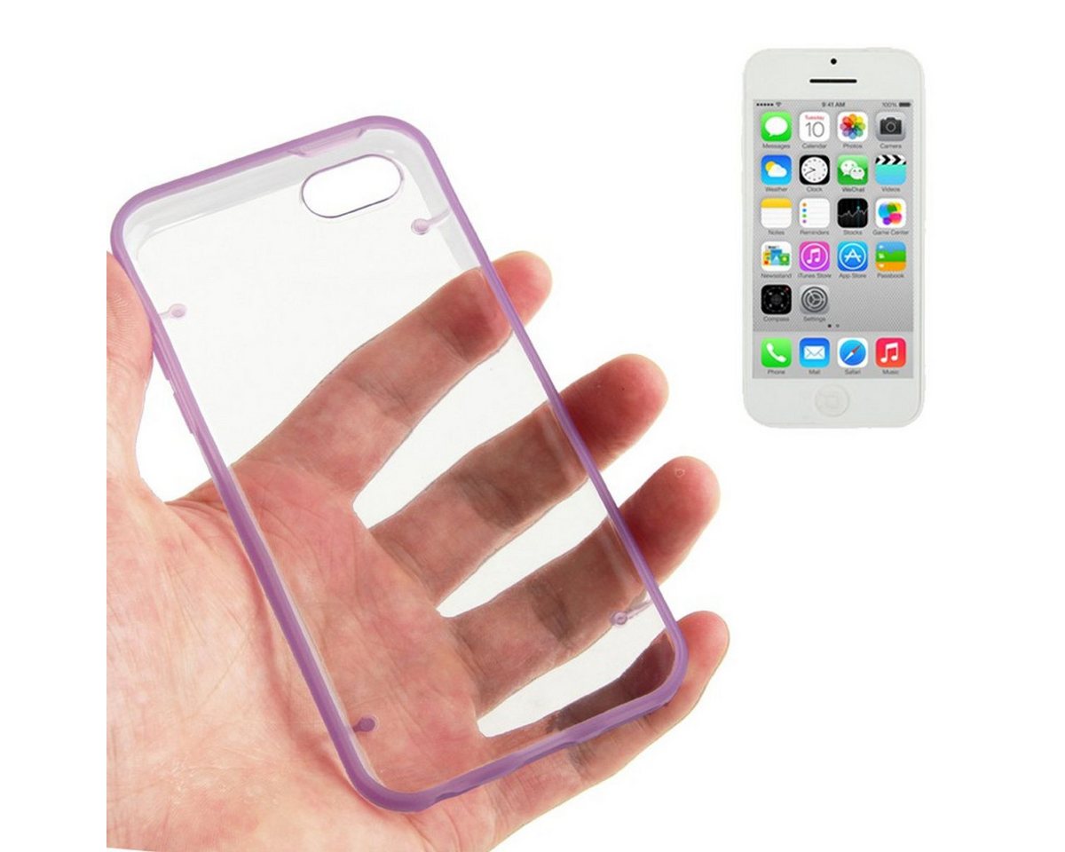 König Design Handyhülle Apple iPhone 5c, Apple iPhone 5c Handyhülle Backcover Violett König Design Handyhülle Apple iPhone 5c, Apple iPhone 5c Handyhülle Backcover Violett von König Design