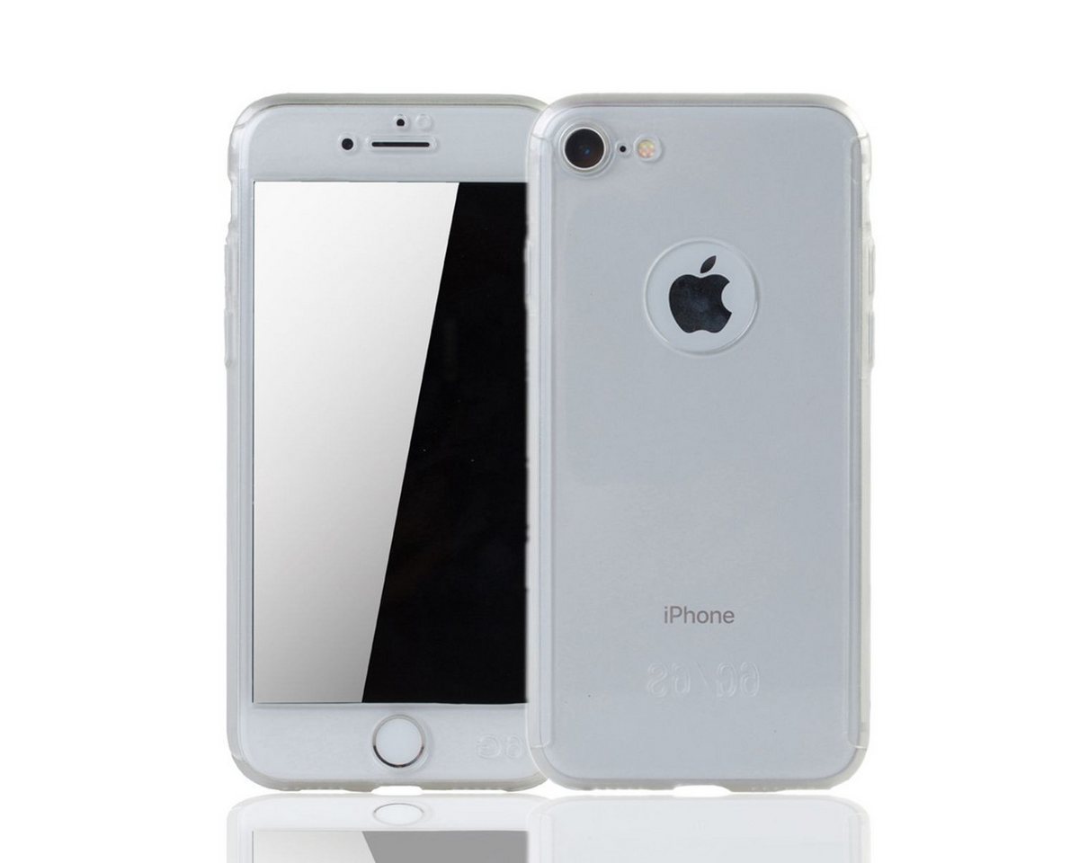 König Design Handyhülle Apple iPhone 6 / 6s, Apple iPhone 6 / 6s Handyhülle 360 Grad Schutz Full Cover Transparent von König Design