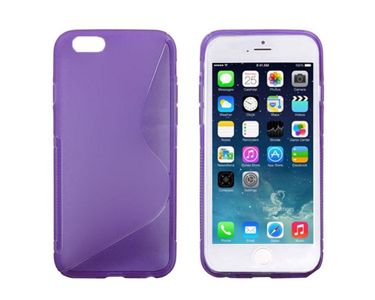 König Design Handyhülle Apple iPhone 6 / 6s, Apple iPhone 6 / 6s Handyhülle Backcover Violett König Design Handyhülle Apple iPhone 6 / 6s, Apple iPhone 6 / 6s Handyhülle Backcover Violett von König Design