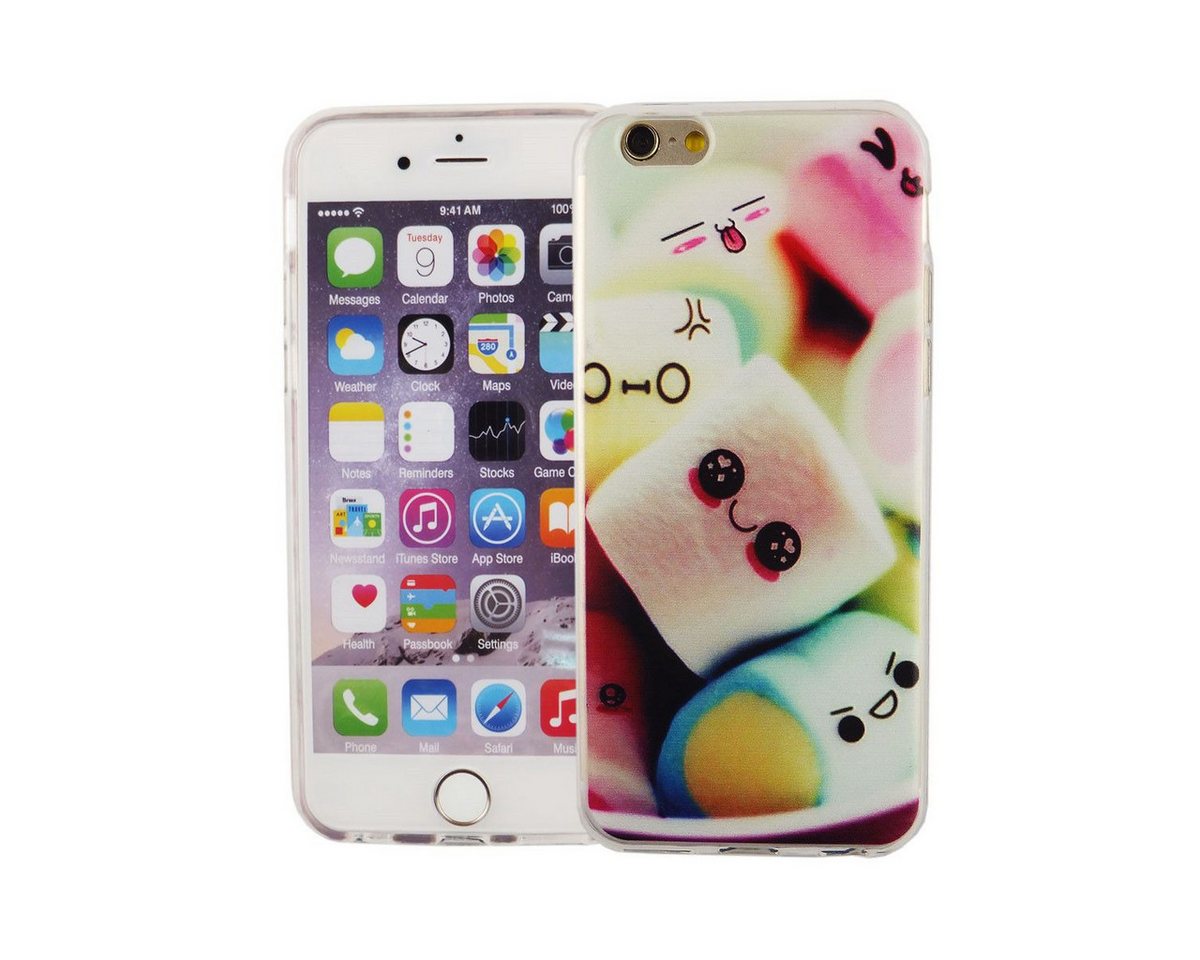 König Design Handyhülle Apple iPhone 6 / 6s, Apple iPhone 6 / 6s Handyhülle Bumper Backcover Mehrfarbig von König Design