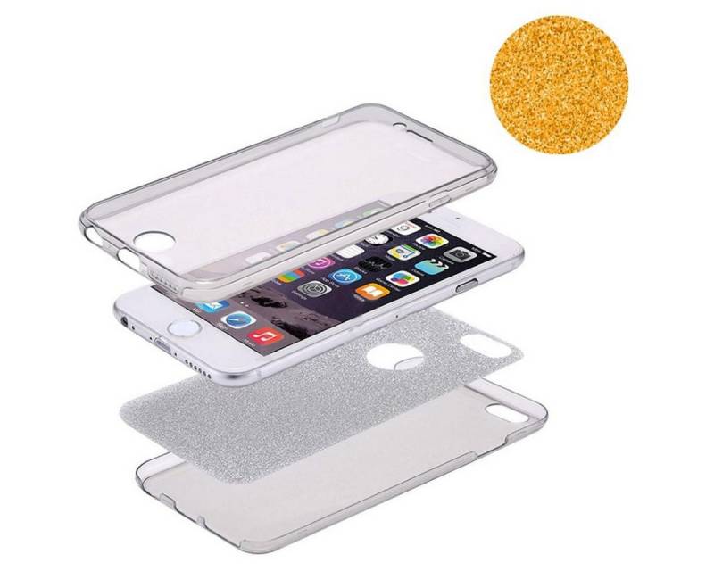 König Design Handyhülle Apple iPhone 7 Plus / 8 Plus, Apple iPhone 7 Plus / 8 Plus Handyhülle Backcover Orange von König Design