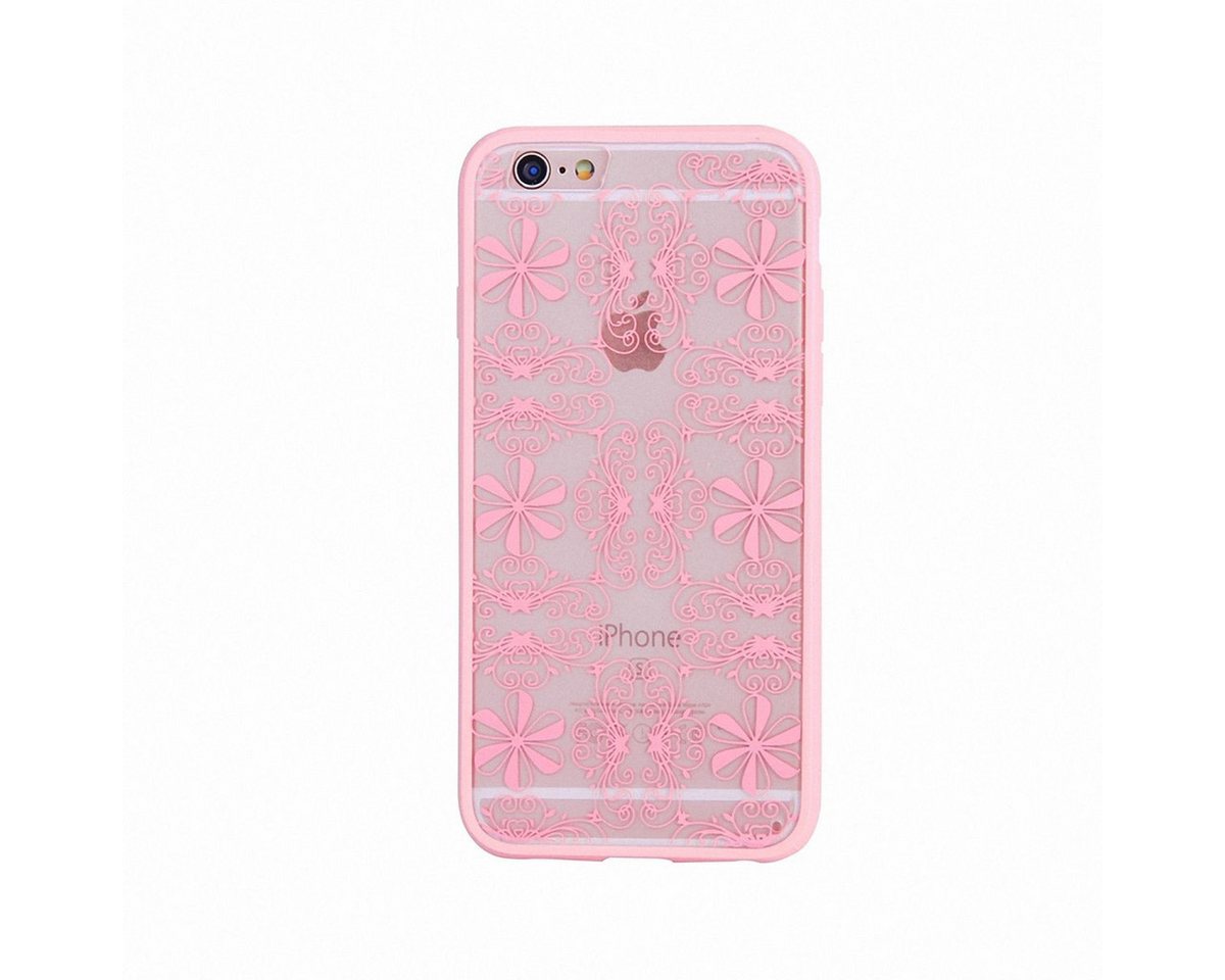 König Design Handyhülle Apple iPhone 7 Plus / 8 Plus, Apple iPhone 7 Plus / 8 Plus Handyhülle Backcover Rosa von König Design