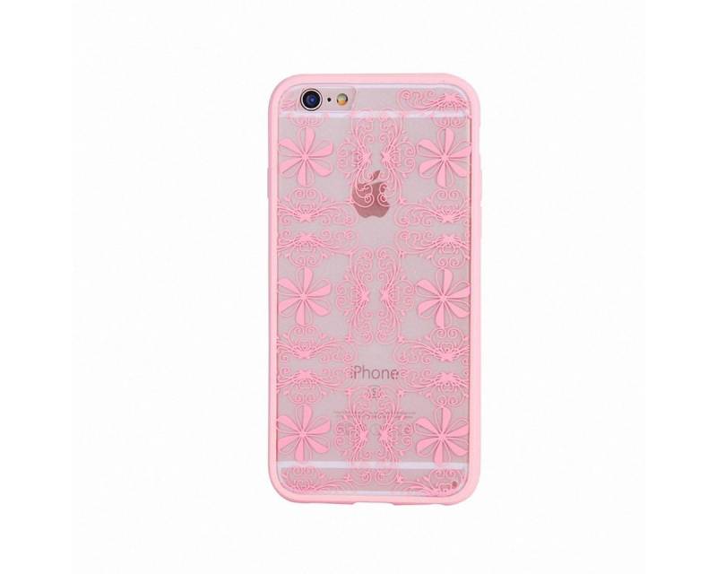 König Design Handyhülle Apple iPhone 7 Plus / 8 Plus, Apple iPhone 7 Plus / 8 Plus Handyhülle Backcover Rosa von König Design