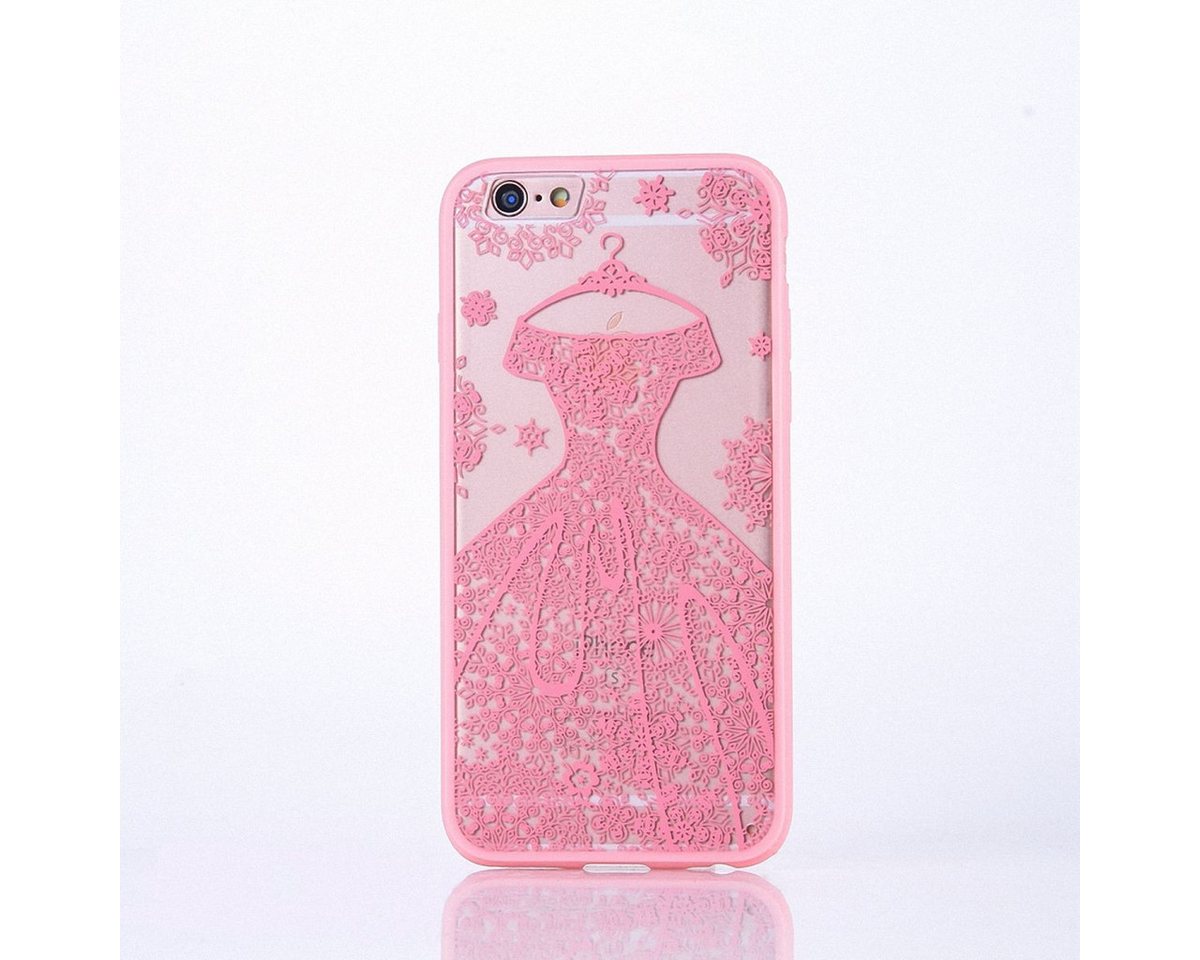 König Design Handyhülle Apple iPhone 7 Plus / 8 Plus, Apple iPhone 7 Plus / 8 Plus Handyhülle Backcover Rosa von König Design