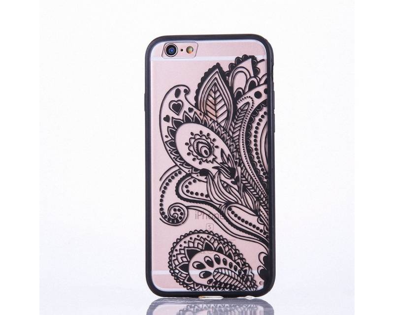 König Design Handyhülle Apple iPhone 7 Plus / 8 Plus, Apple iPhone 7 Plus / 8 Plus Handyhülle Backcover Schwarz von König Design