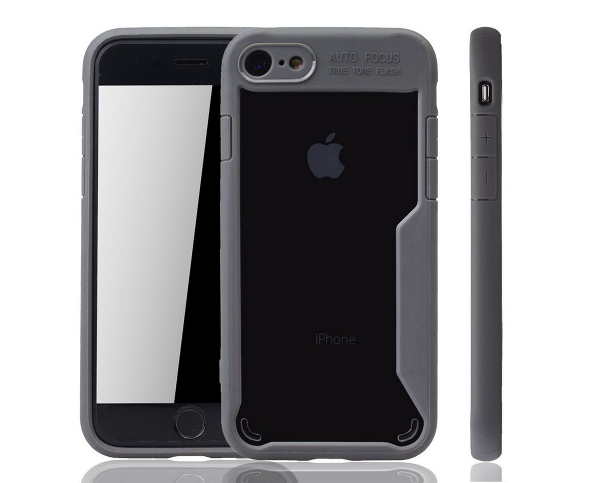 König Design Handyhülle Apple iPhone SE 2020, Apple iPhone SE 2020 Handyhülle Backcover Grau von König Design