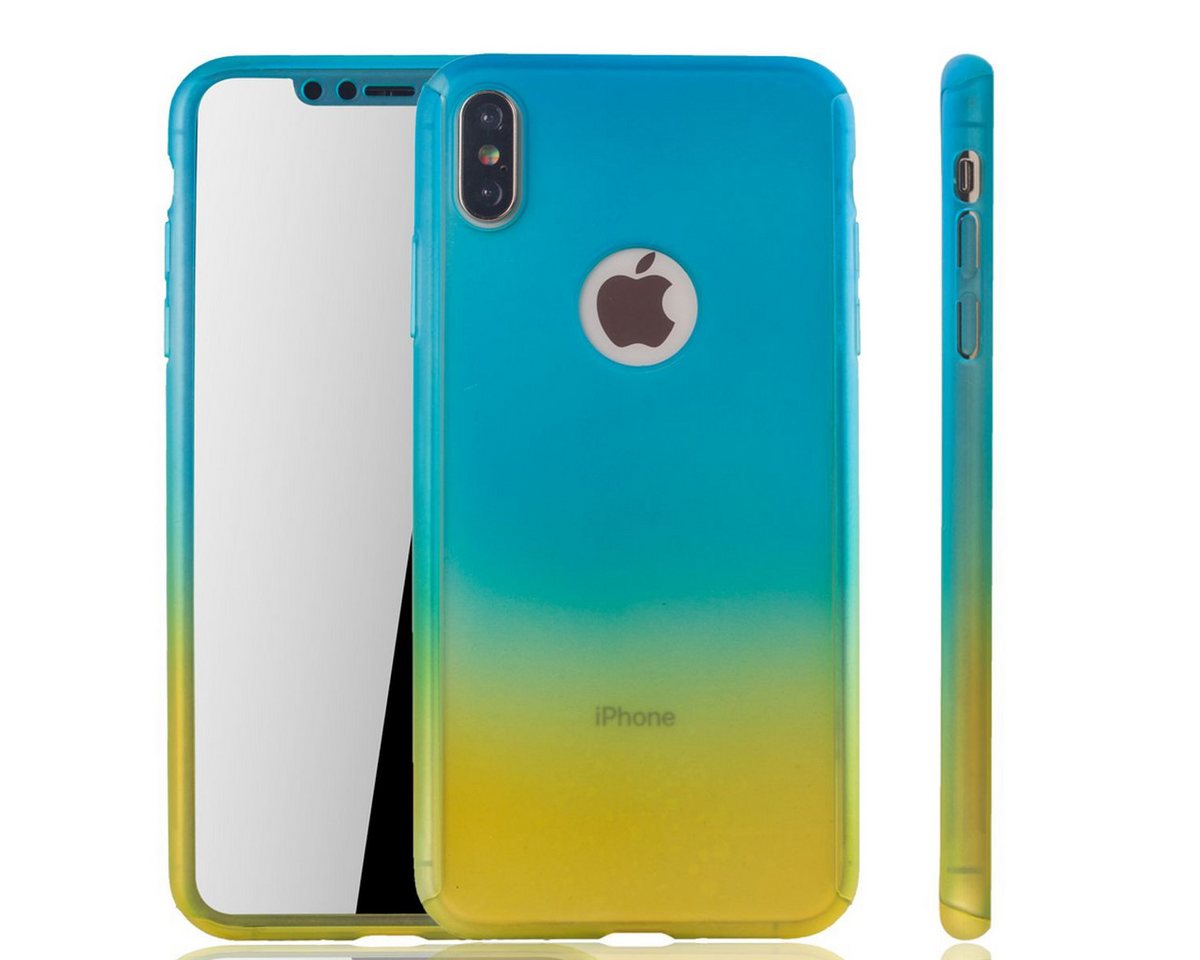 König Design Handyhülle Apple iPhone XS Max, Apple iPhone XS Max Handyhülle 360 Grad Schutz Full Cover Mehrfarbig König Design Handyhülle Apple iPhone XS Max, Apple iPhone XS Max Handyhülle 360 Grad Schutz Full Cover Mehrfarbig von König Design