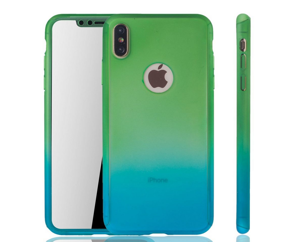 König Design Handyhülle Apple iPhone XS Max, Apple iPhone XS Max Handyhülle 360 Grad Schutz Full Cover Mehrfarbig König Design Handyhülle Apple iPhone XS Max, Apple iPhone XS Max Handyhülle 360 Grad Schutz Full Cover Mehrfarbig von König Design