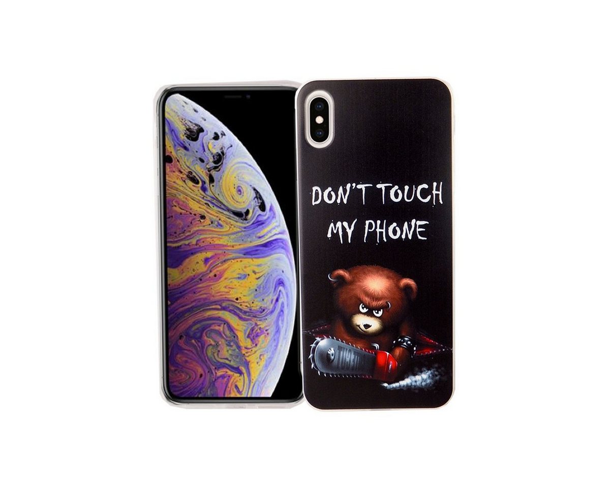 König Design Handyhülle Apple iPhone XS Max, Apple iPhone XS Max Handyhülle Bumper Backcover Schwarz König Design Handyhülle Apple iPhone XS Max, Apple iPhone XS Max Handyhülle Bumper Backcover Schwarz von König Design