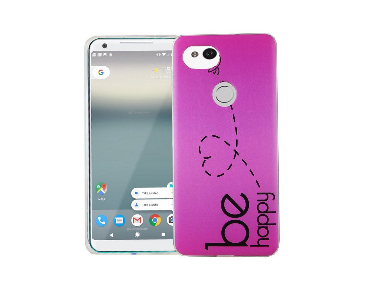 König Design Handyhülle Google Pixel 2 XL, Google Pixel 2 XL Handyhülle Bumper Backcover Rosa König Design Handyhülle Google Pixel 2 XL, Google Pixel 2 XL Handyhülle Bumper Backcover Rosa von König Design