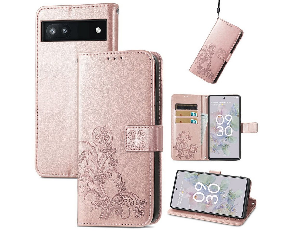 König Design Handyhülle Google Pixel 6A, Schutzhülle Schutztasche Case Cover Etuis Wallet Klapptasche Bookstyle König Design Handyhülle Google Pixel 6A, Schutzhülle Schutztasche Case Cover Etuis Wallet Klapptasche Bookstyle von König Design