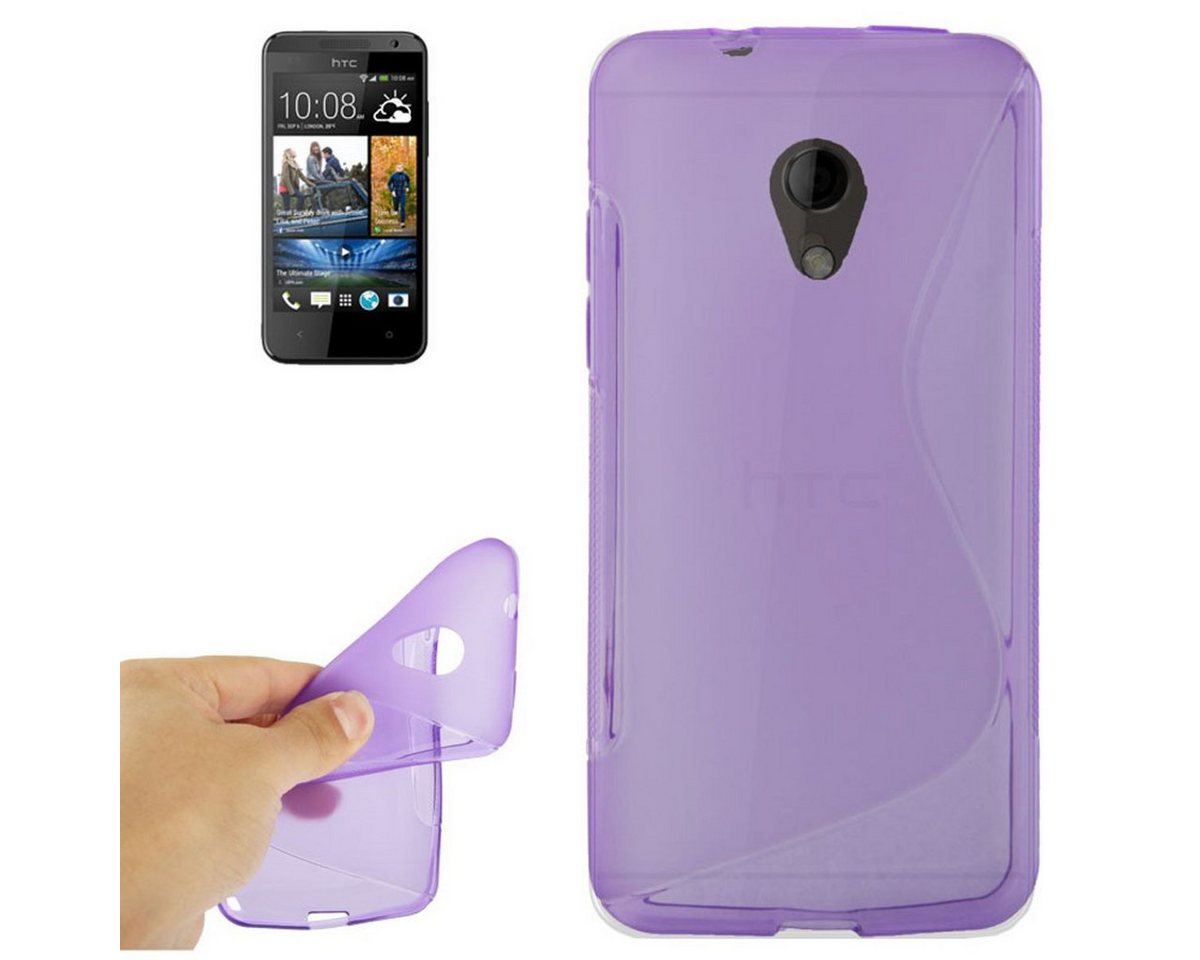 König Design Handyhülle HTC Desire 700, HTC Desire 700 Handyhülle Backcover Violett König Design Handyhülle HTC Desire 700, HTC Desire 700 Handyhülle Backcover Violett von König Design