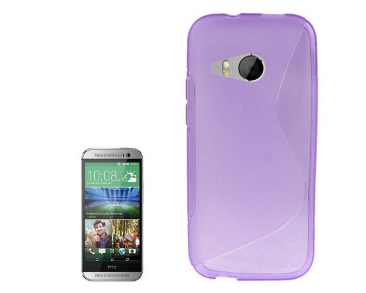König Design Handyhülle HTC One mini 2, HTC One mini 2 Handyhülle Backcover Violett von König Design