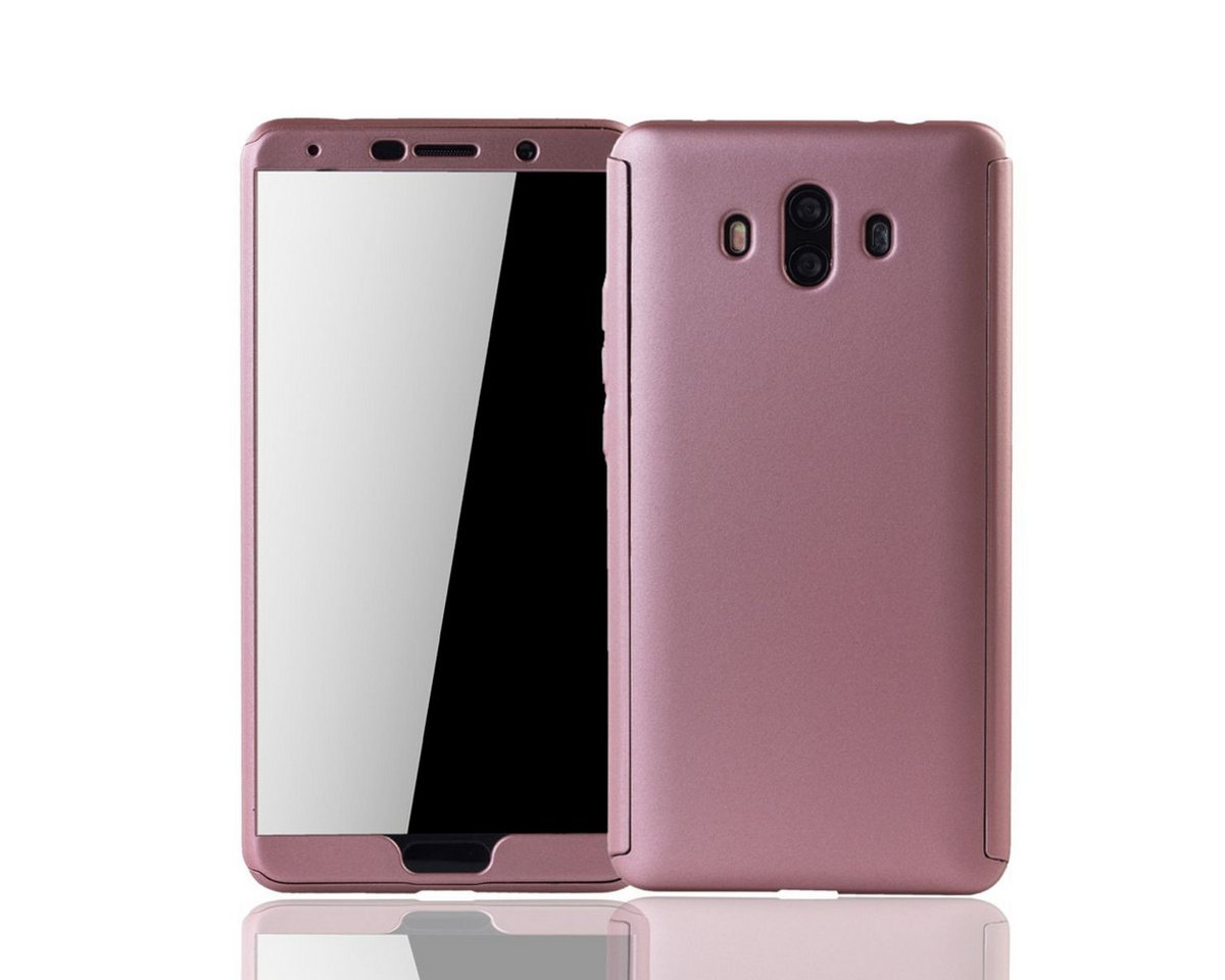 König Design Handyhülle Huawei Mate 10, Huawei Mate 10 Handyhülle 360 Grad Schutz Full Cover Rosa von König Design