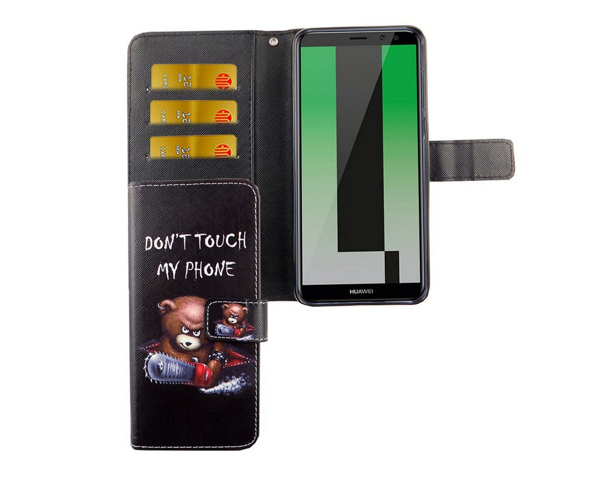 König Design Handyhülle Huawei Mate 10 Lite, Huawei Mate 10 Lite Handyhülle Bookcover Schwarz König Design Handyhülle Huawei Mate 10 Lite, Huawei Mate 10 Lite Handyhülle Bookcover Schwarz von König Design