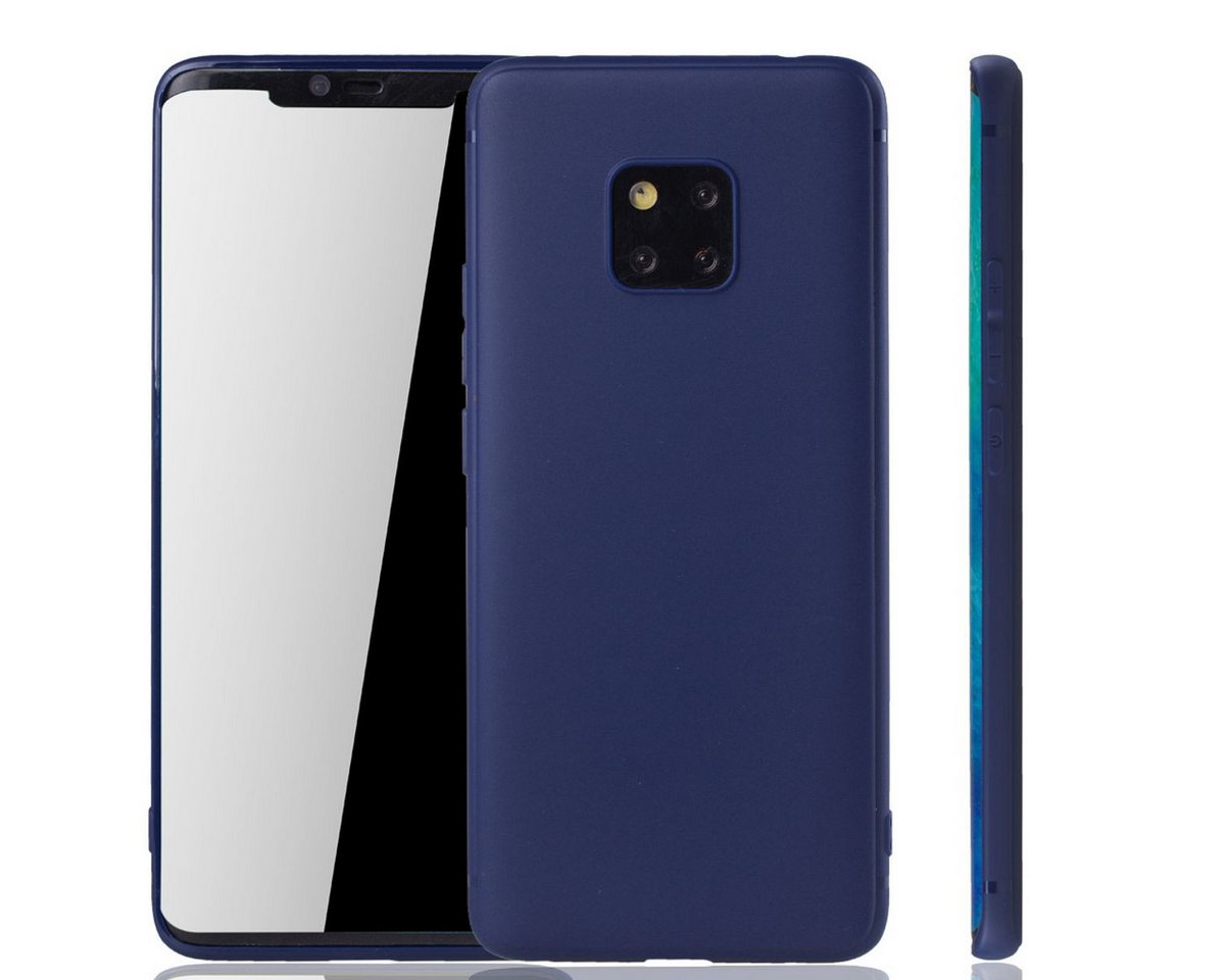 König Design Handyhülle Huawei Mate 20 Pro, Huawei Mate 20 Pro Handyhülle Backcover Blau von König Design