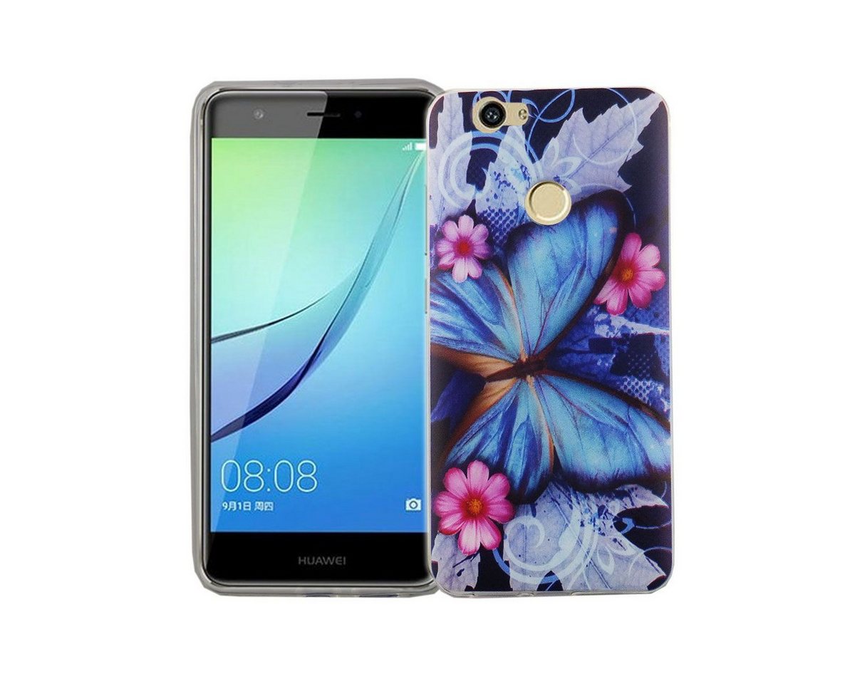 König Design Handyhülle Huawei Nova, Huawei Nova Handyhülle Bumper Backcover Blau König Design Handyhülle Huawei Nova, Huawei Nova Handyhülle Bumper Backcover Blau von König Design