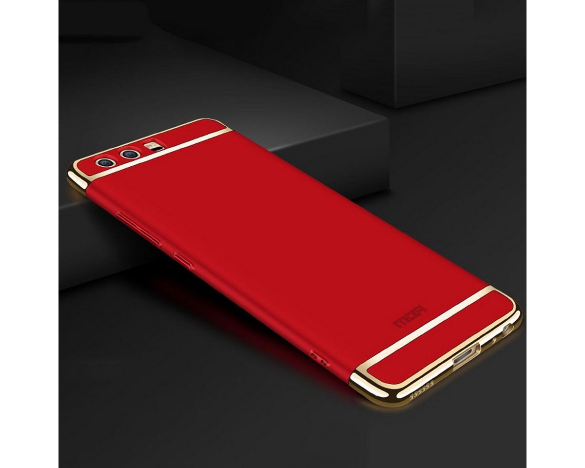 König Design Handyhülle Huawei P10, Huawei P10 Handyhülle Backcover Rot von König Design