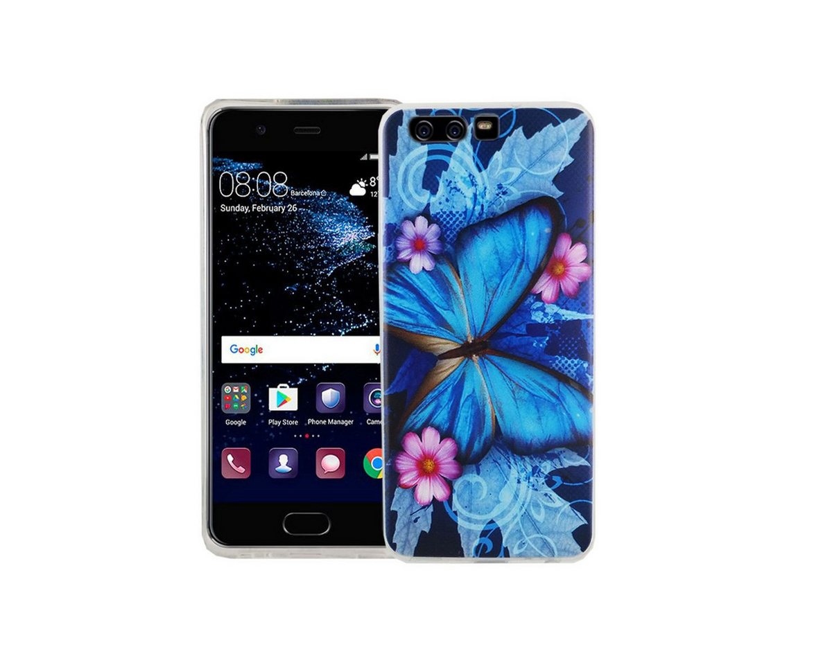 König Design Handyhülle Huawei P10, Huawei P10 Handyhülle Bumper Backcover Blau König Design Handyhülle Huawei P10, Huawei P10 Handyhülle Bumper Backcover Blau von König Design