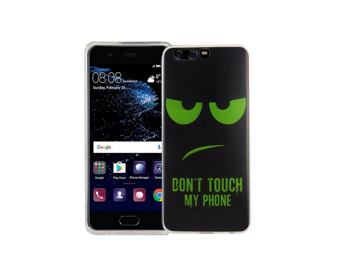 König Design Handyhülle Huawei P10, Huawei P10 Handyhülle Bumper Backcover Grün König Design Handyhülle Huawei P10, Huawei P10 Handyhülle Bumper Backcover Grün von König Design
