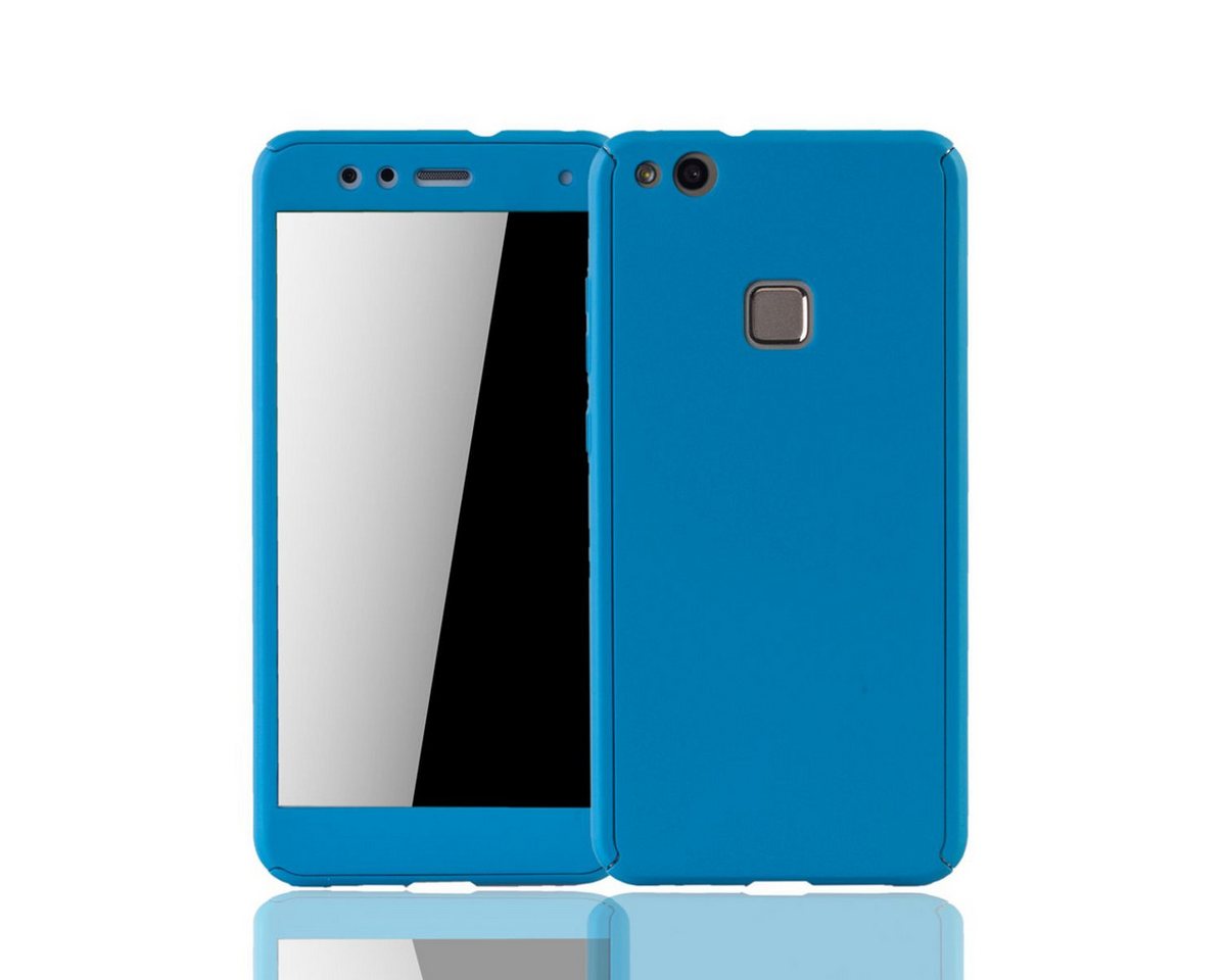König Design Handyhülle Huawei P10 Lite, Huawei P10 Lite Handyhülle 360 Grad Schutz Full Cover Blau König Design Handyhülle Huawei P10 Lite, Huawei P10 Lite Handyhülle 360 Grad Schutz Full Cover Blau von König Design