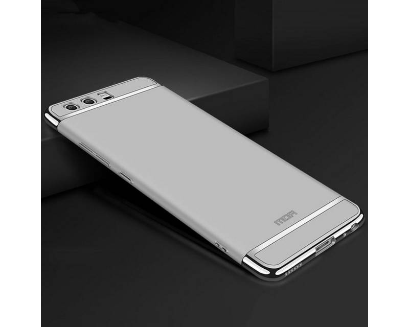 König Design Handyhülle Huawei P10 Plus, Huawei P10 Plus Handyhülle Backcover Silber von König Design