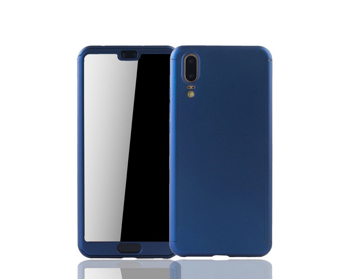 König Design Handyhülle Huawei P20, Huawei P20 Handyhülle 360 Grad Schutz Full Cover Blau König Design Handyhülle Huawei P20, Huawei P20 Handyhülle 360 Grad Schutz Full Cover Blau von König Design