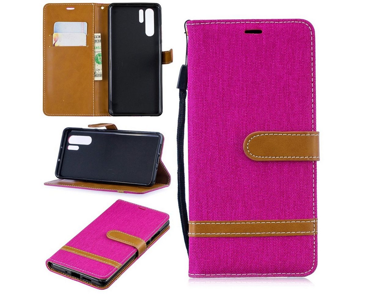 König Design Handyhülle Huawei P30 Pro New Edition, Huawei P30 Pro New Edition Handyhülle Bookcover Rosa König Design Handyhülle Huawei P30 Pro New Edition, Huawei P30 Pro New Edition Handyhülle Bookcover Rosa von König Design