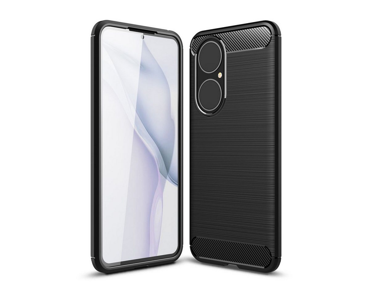 König Design Handyhülle Huawei P50, Huawei P50 Handyhülle Backcover Grau von König Design